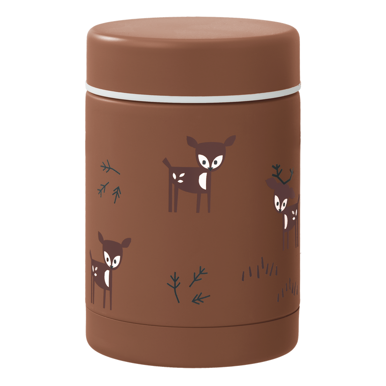 Fresk Thermische Food Jar 300ml | Deer Amber Brown