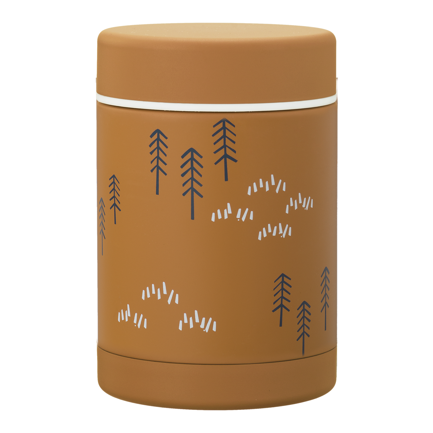 Fresk Thermische Food Jar 300ml | Woods Spruce Yellow