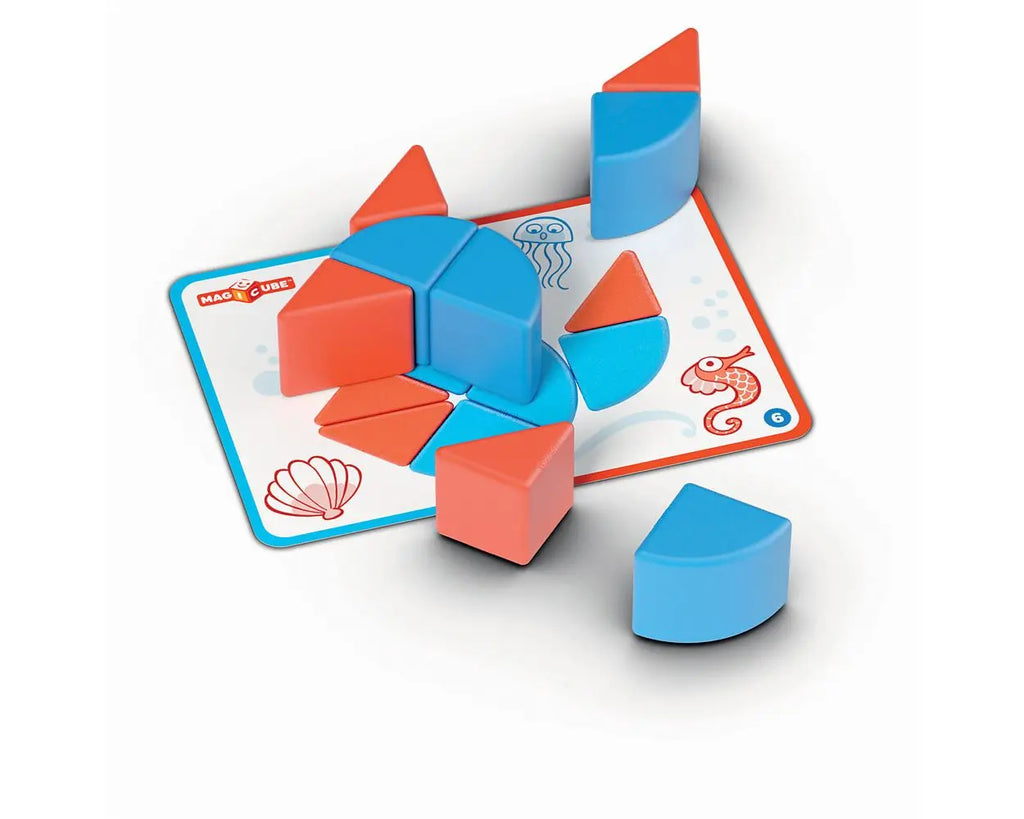 Geomag MagiCube 16PCS | Shapes Blocks Cards