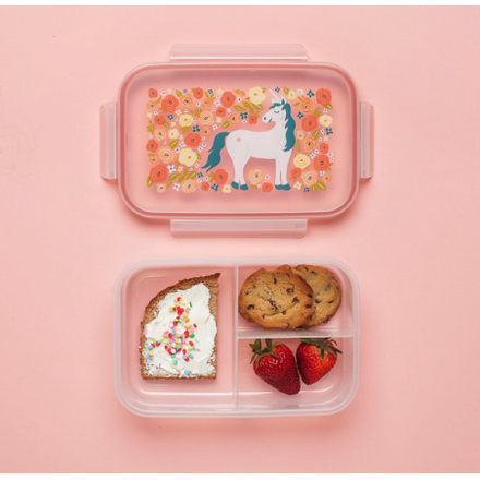 SugarBooger Lunch Box Bento Met Vakjes | Unicorn