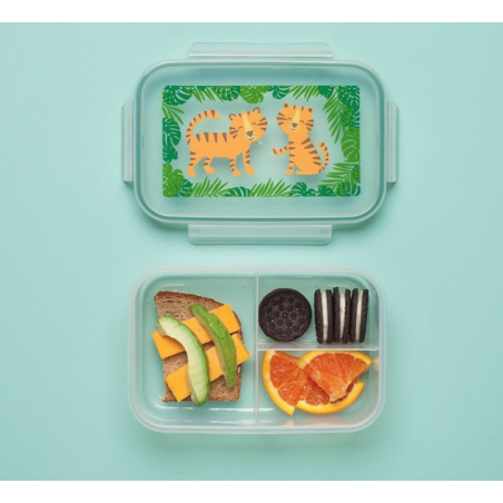 SugarBooger Lunch Box Bento Met Vakjes | Tiger