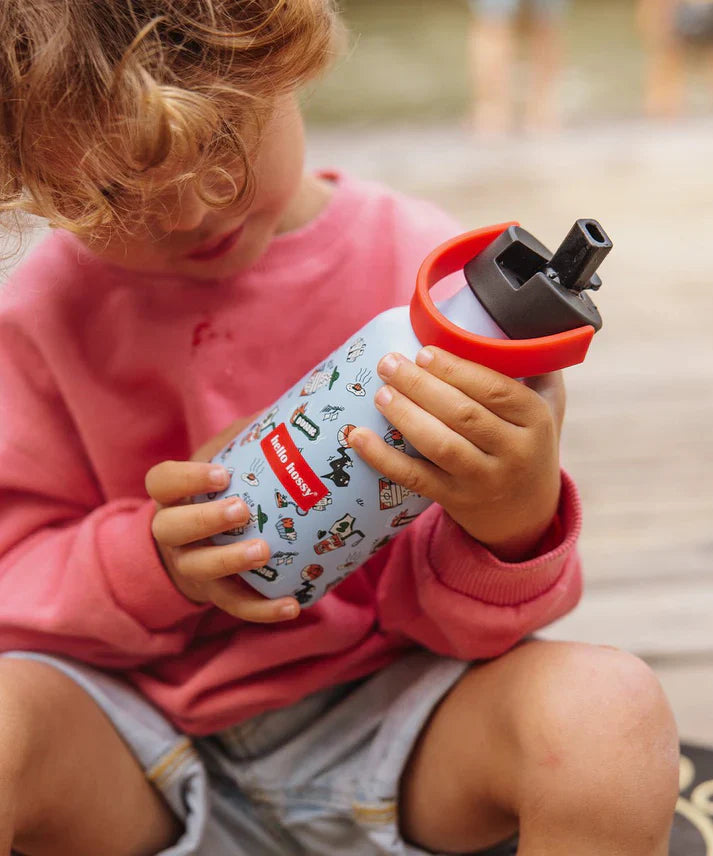 Hello Hossy Drinkfles 350ml | Dunk