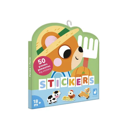 Janod 50 Grote Stickers | Boerderij