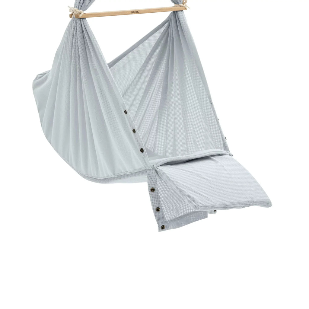 Nonomo Swinging Dreams Baby Premium Wieg Stone Grey + Move Antraciet