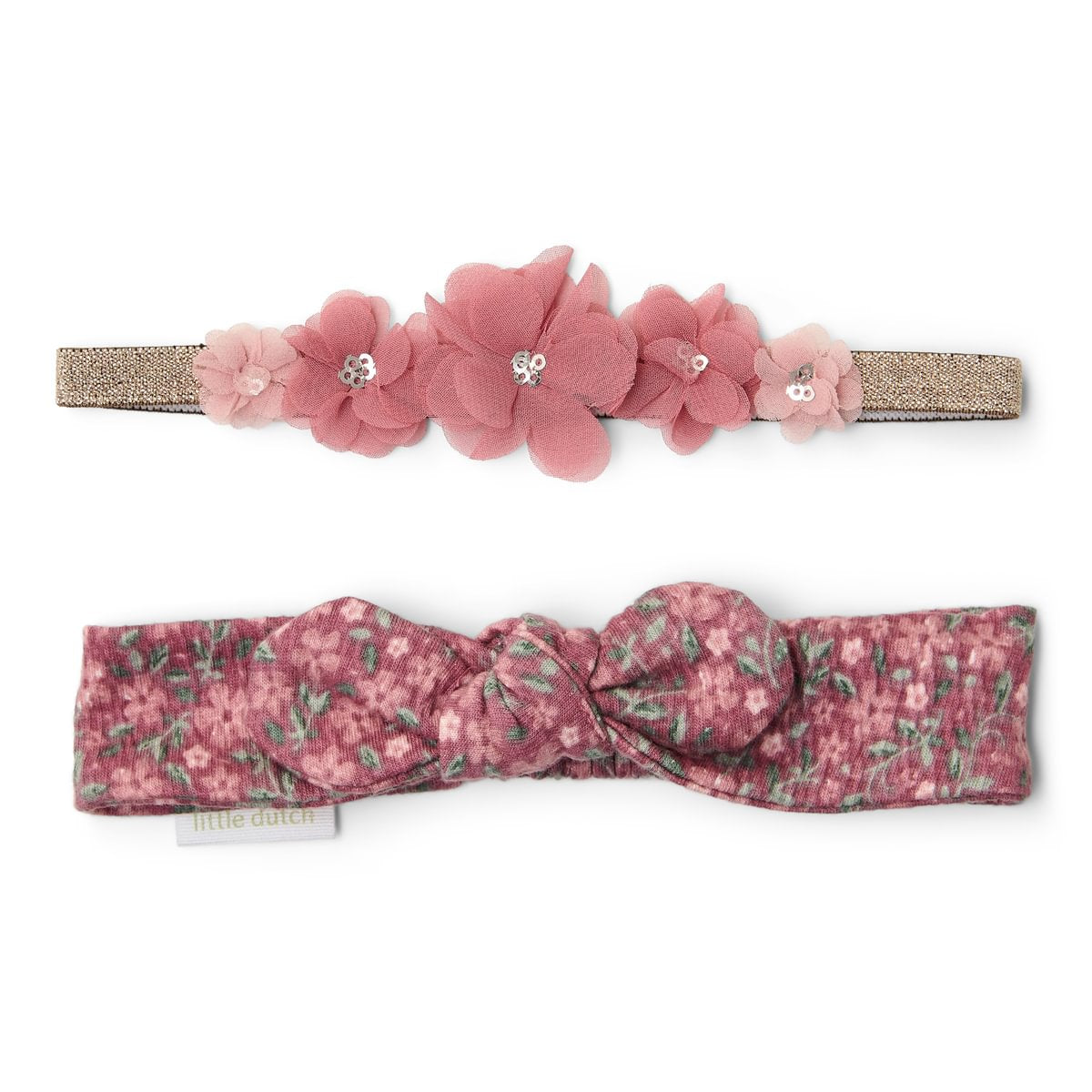 Little Dutch Haarbanden 2-pack| Bloemenprint