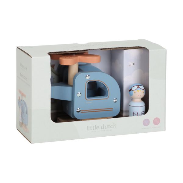 Little Dutch Houten Helicopter