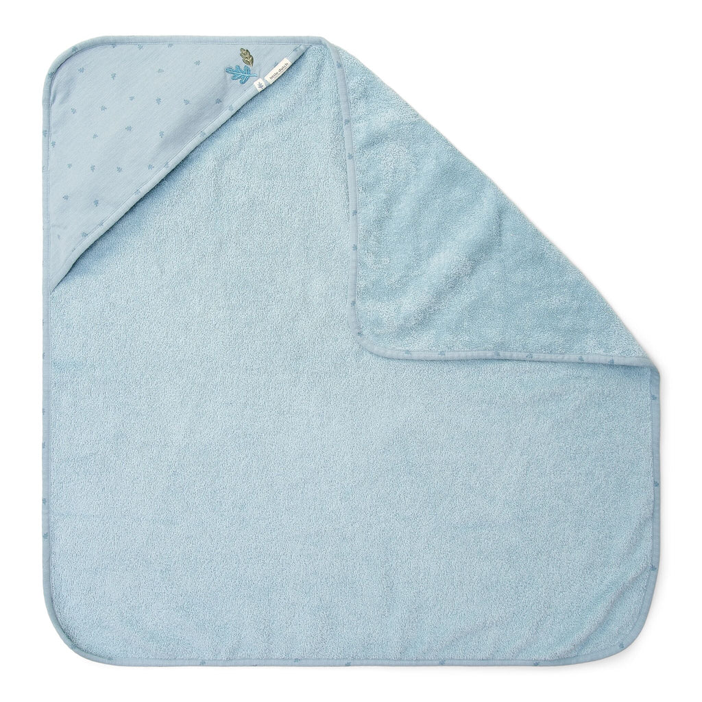 Little Dutch Badcape 100x100 | Pure Denim Blue