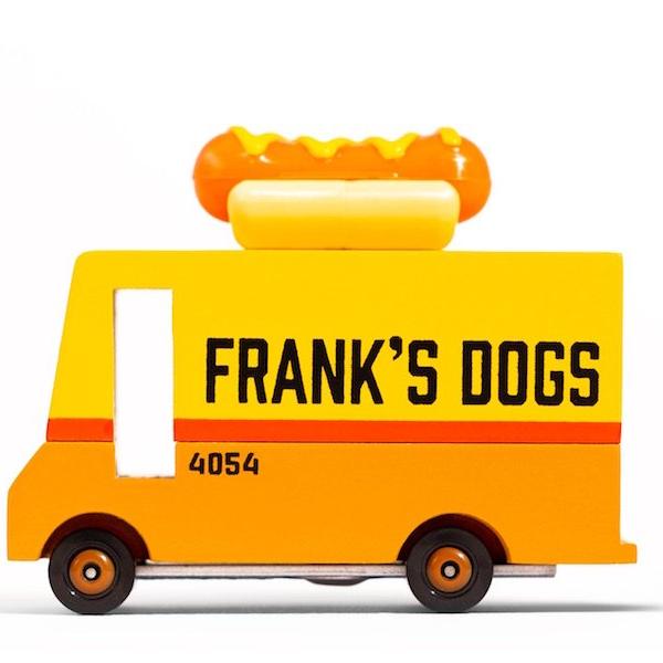 Candylab Toys Speelgoedauto | Hot Dog Van