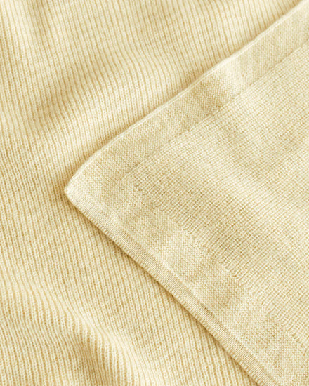 Hvid Deken Felix | Light Yellow