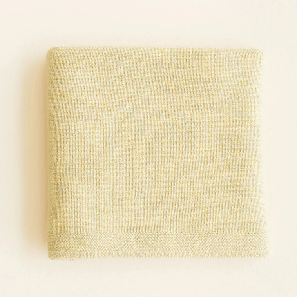 Hvid Deken Felix | Light Yellow