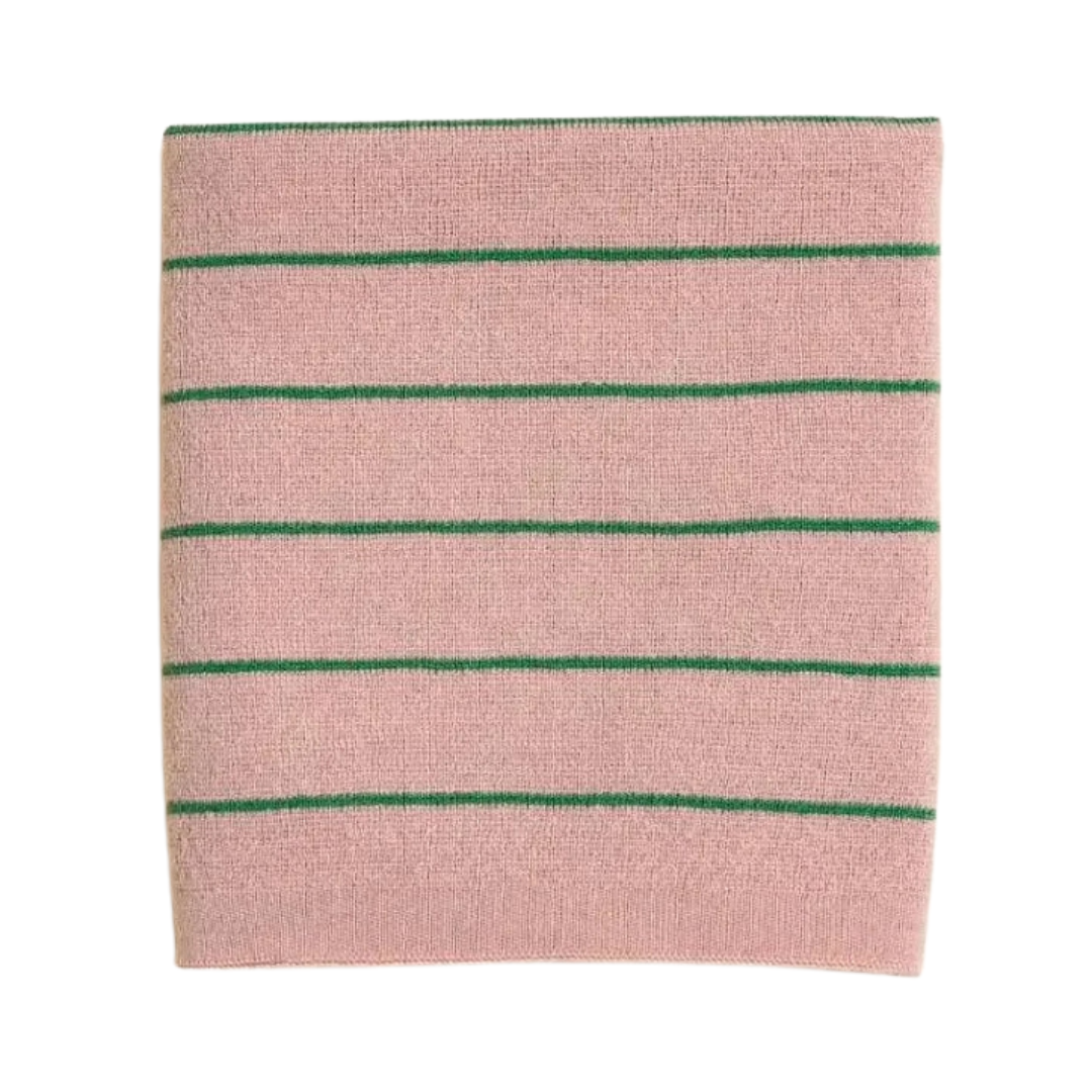 Hvid Harry babydeken in Powder en Grass van 100% extra fijne merinowol, ca. 70 x 95 cm, bij De Gele Flamingo