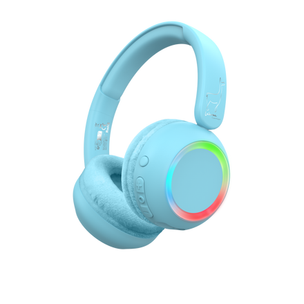 Lalarma Draadloze Koptelefoon Met Licht | Blue