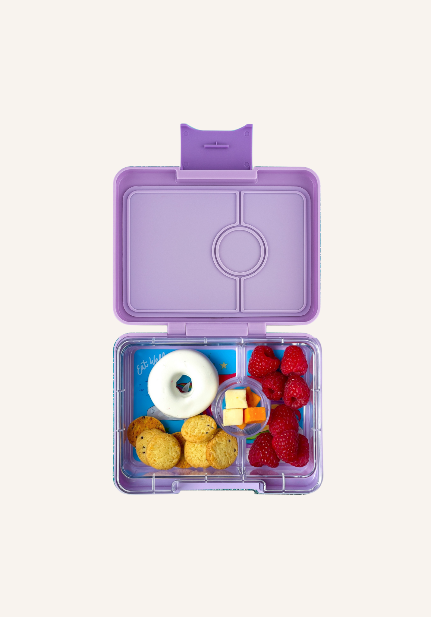 Yumbox 3 Vakken Lekvrije Lunchbox | Lavendel Paars Eenhoorn