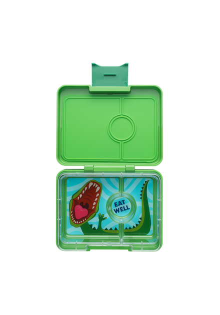 Yumbox 3 Vakken Lekvrije Lunchbox | Jurassic Groen Dino