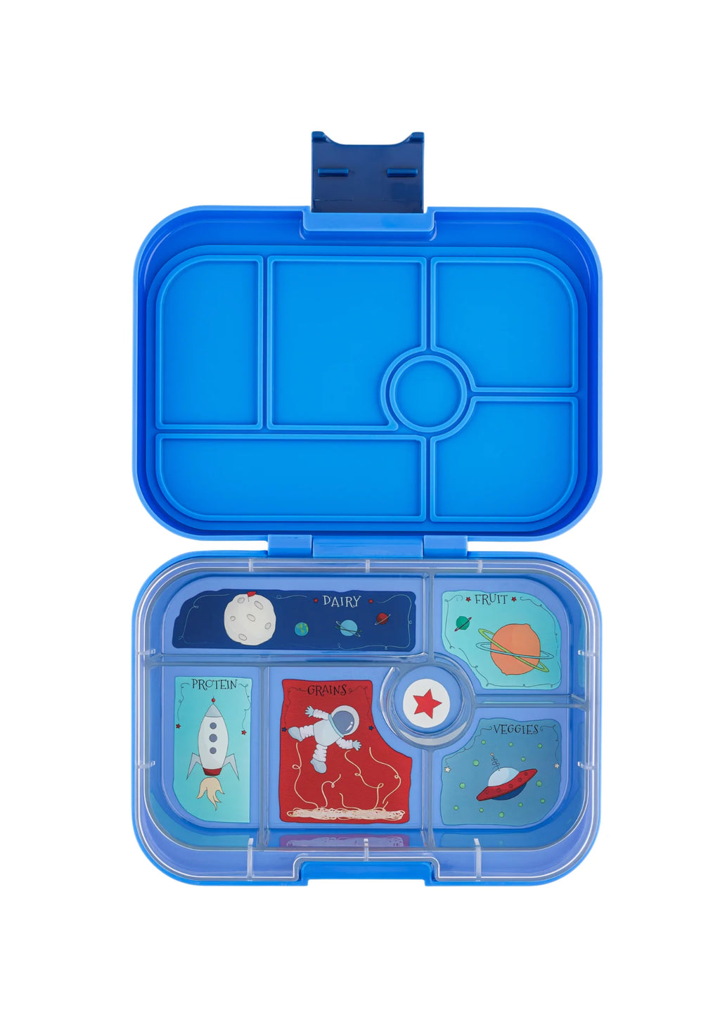 Yumbox Original 6 Vakken Lekvrije Lunchbox | Surf Blauw Raket