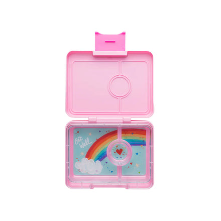 Yumbox Minisnackdoos 3 Vakken | Power Pink