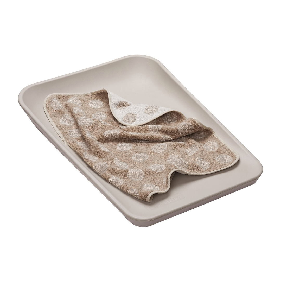 Leander Matty Topper Voor Verschoningskussen | Cappuccino Organic