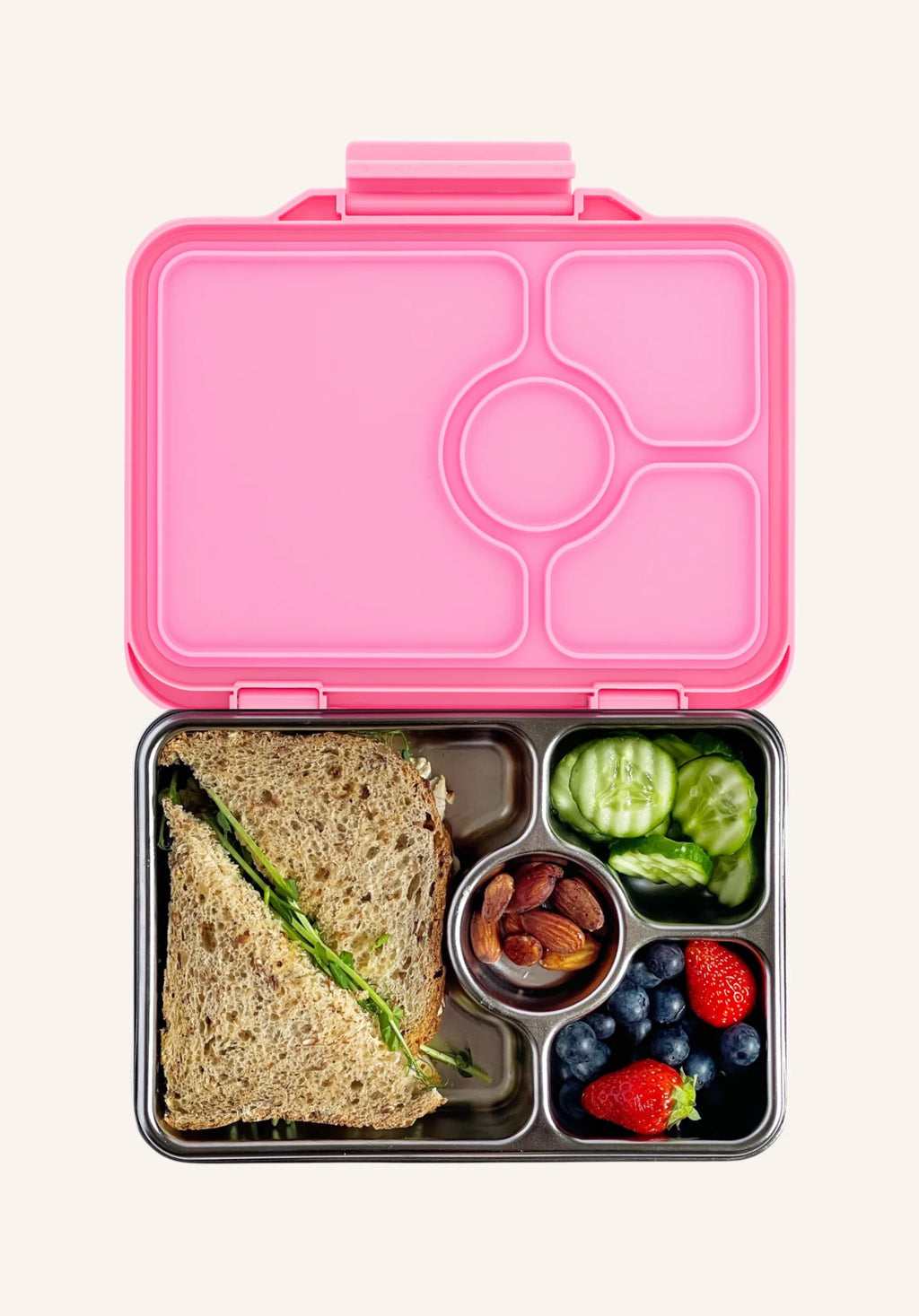 Yumbox Pret 4 Vakken Lekvrije Lunchbox | Versailles Roze