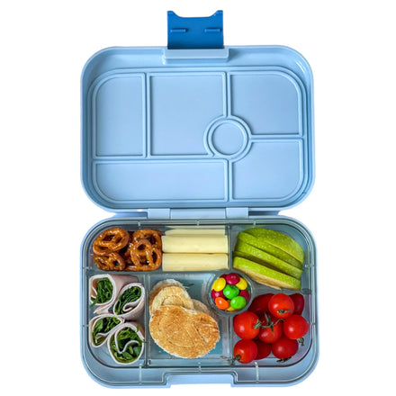 Yumbox Original 6 vakken Lekvrije Lunchbox | Hazy Grey Paris