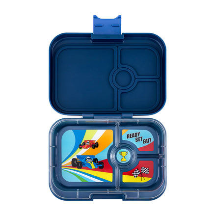 Yumbox Panino 4 vakken Lekvrije Lunchbox | Monte Carlo Blue