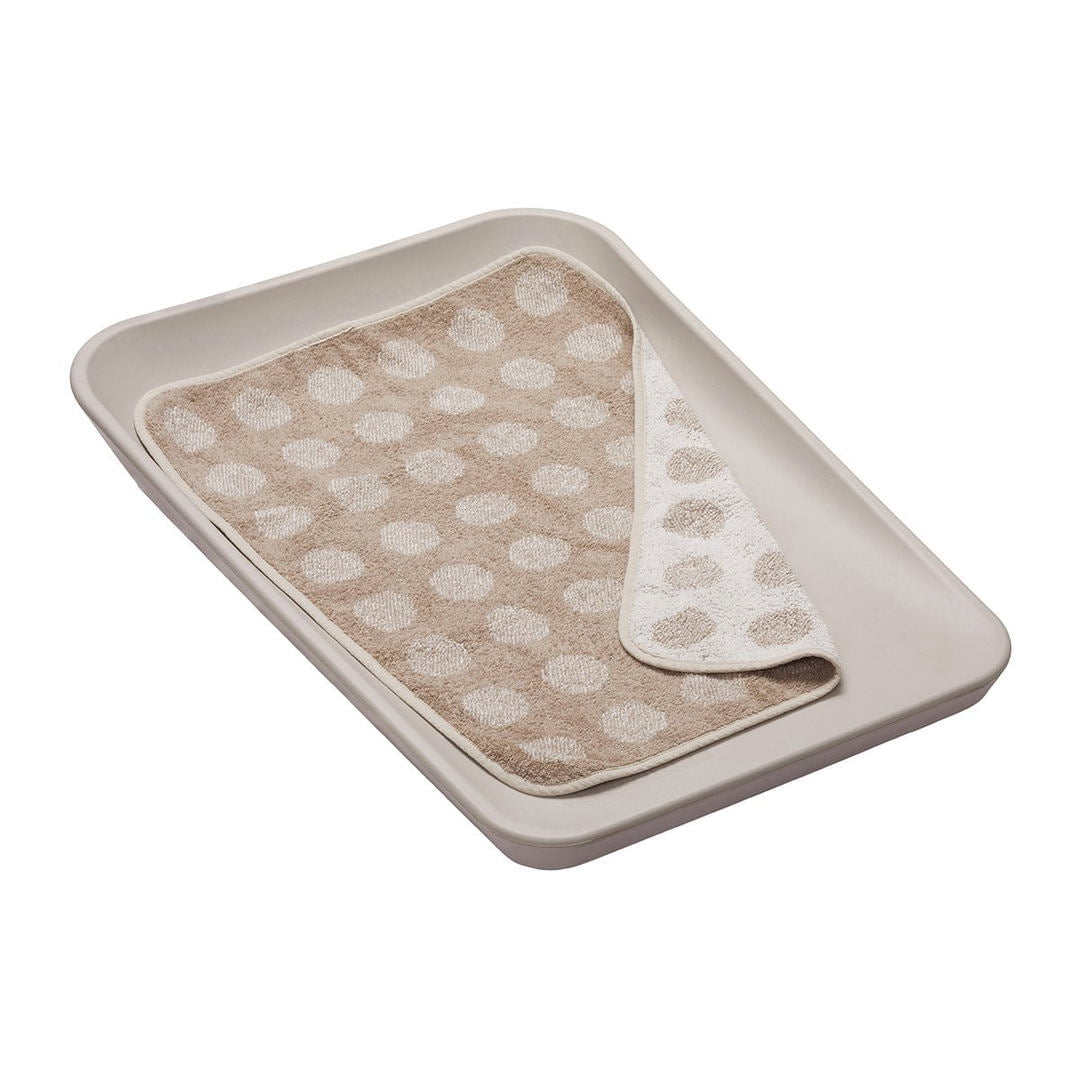 Leander Matty Topper Voor Verschoningskussen | Cappuccino Organic