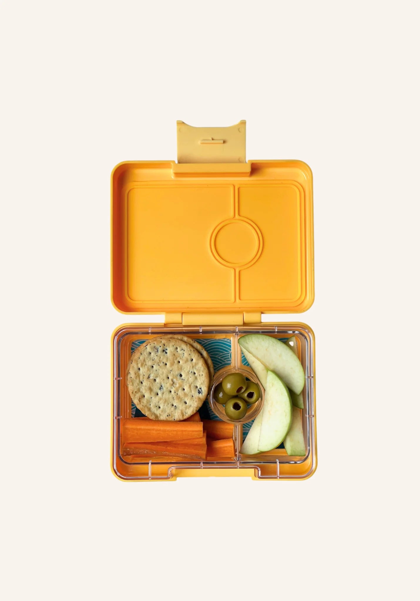 Yumbox 3 Vakken Lekvrije Lunchbox | Yoyo Yellow Shark