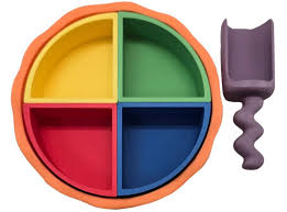 Grennn Speelbakje Mandigo Kwartcirkel Set | Regenboog