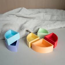 Grennn Speelbakje Mandigo Kwartcirkel Set | Pastel