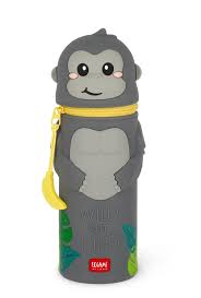 Legami "Hug Me" 2-in-1 Silicone Pennenzak Kawai | Gorilla