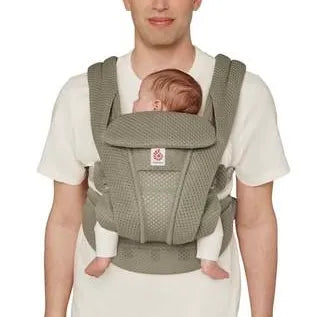 Ergobaby Omni Deluxe Draagzak Mesh | Soft Olive