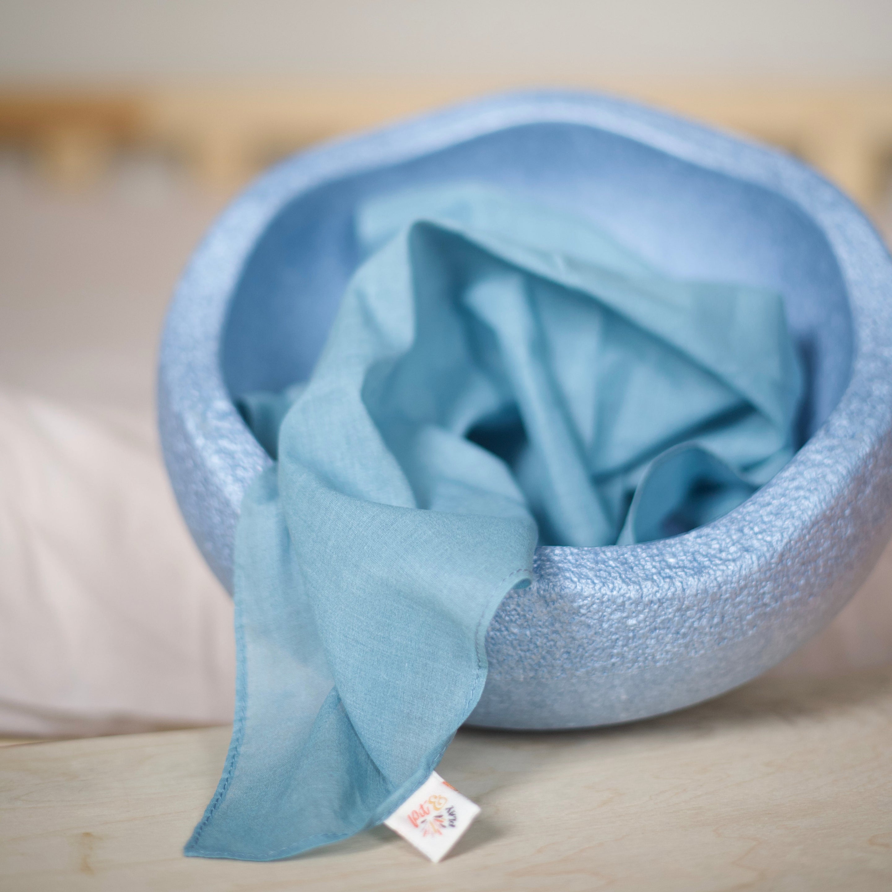 Pit & Play Pastel Speeldoek | Blauw