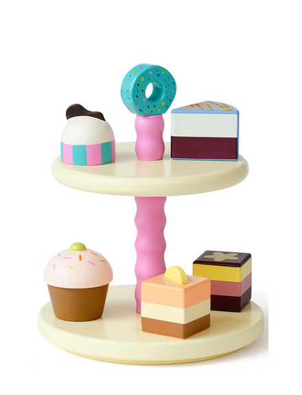 Kid's Concept Cake Houder Met Gebakjes