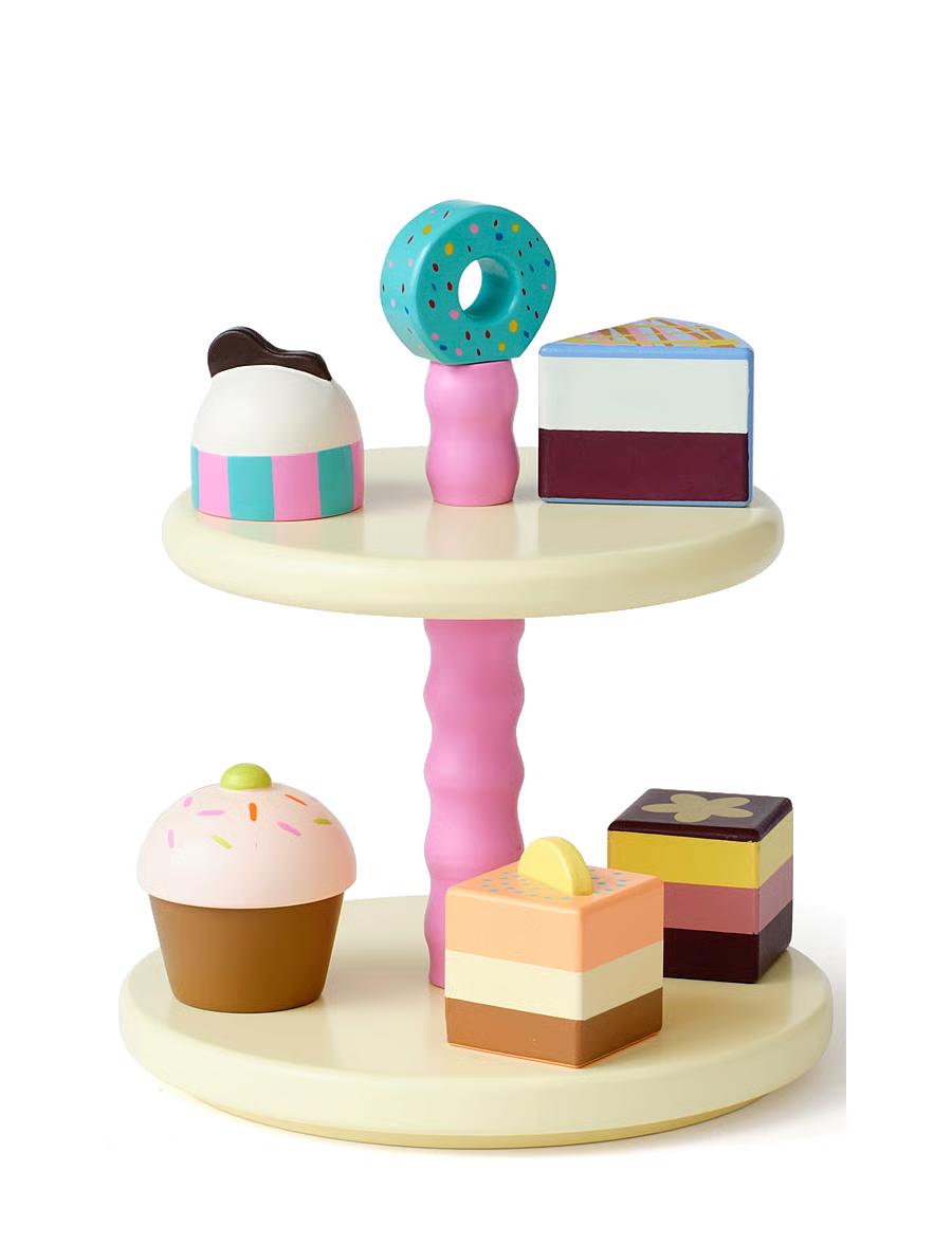 Kid's Concept Cake Houder Met Gebakjes