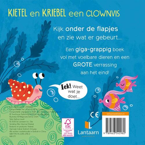 De Lantaarn Voorleesboek Kietel en Kriebel | Clownvis