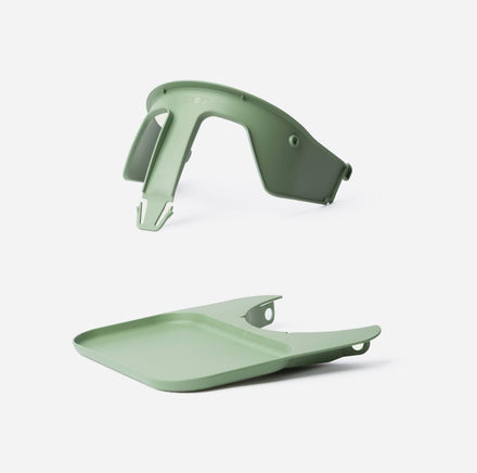 Kaos Klapp Bundel Veiligheidsbeugel & Eetblad Recycled Edition | Mineral Green