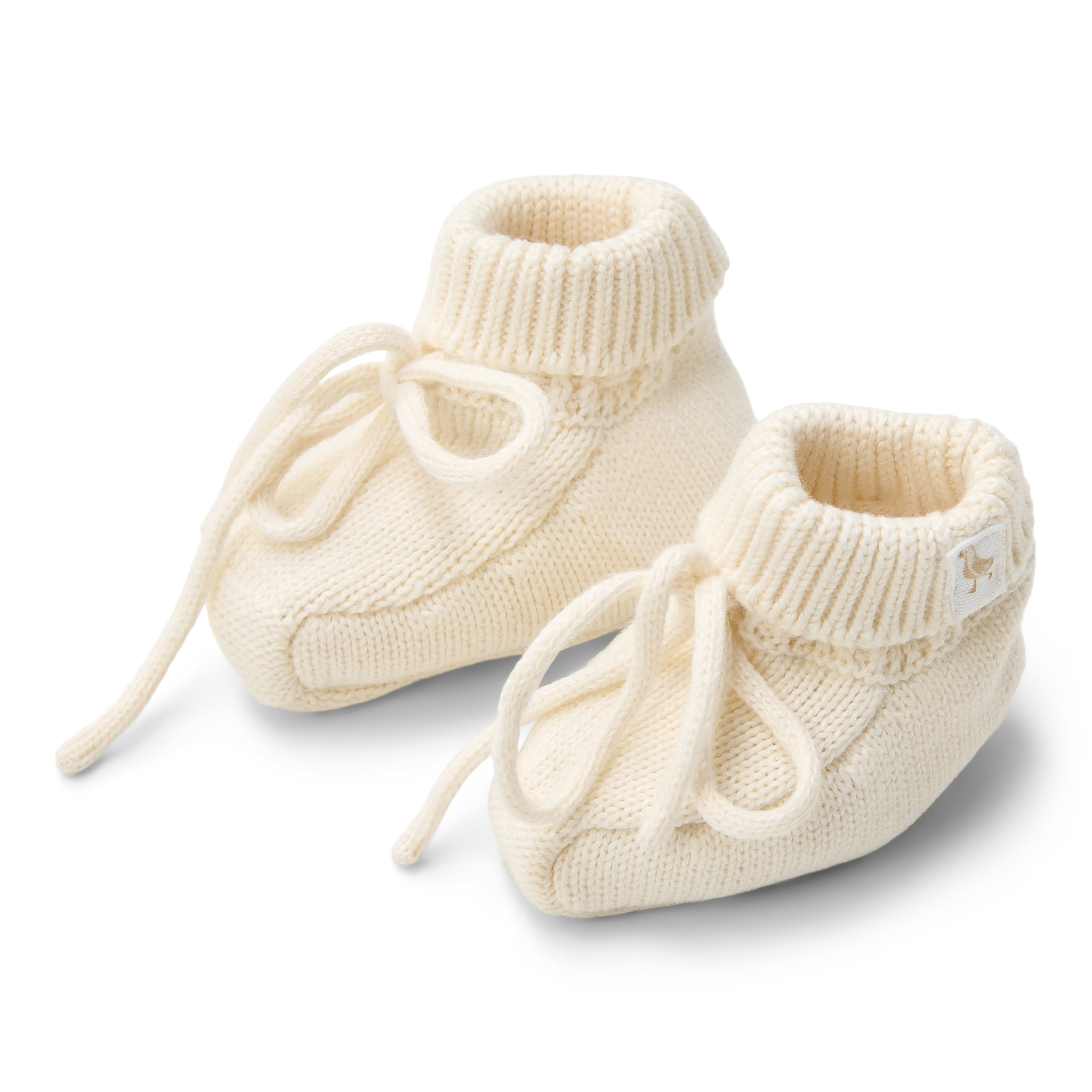 Little Dutch Gebreide Slofjes  | Wit