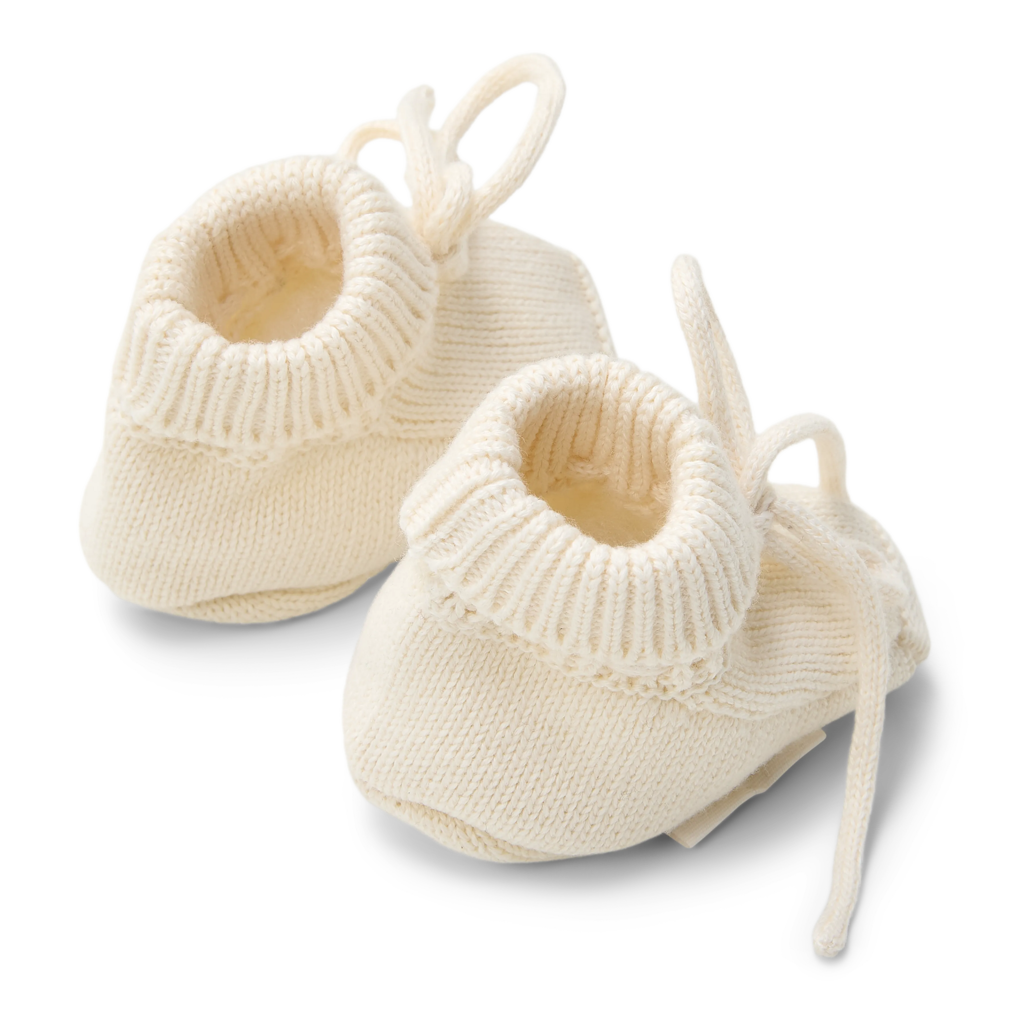 Little Dutch Gebreide Slofjes  | Wit