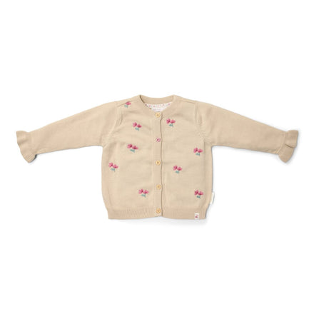 Little Dutch Gebreid Vestje | Zand