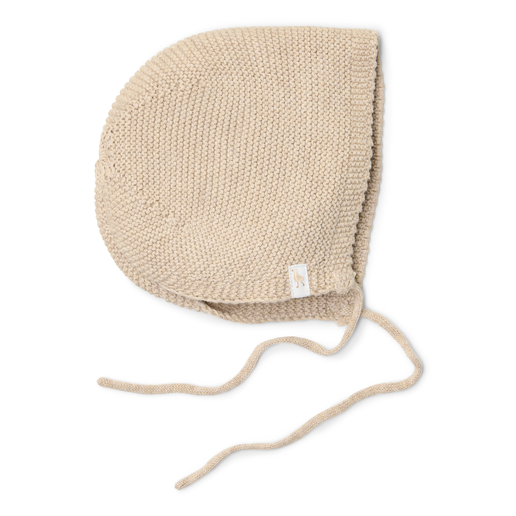 Little Dutch Gebreide Muts Soft Beige Melee