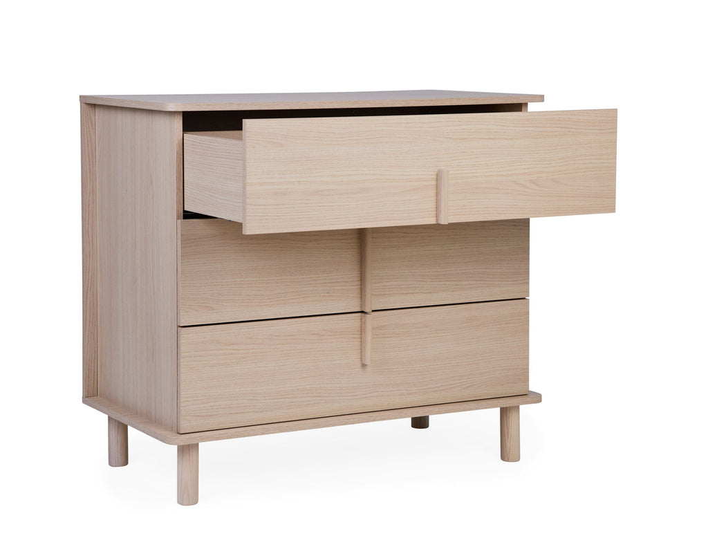 Childhome Nordica Commode 3 Laden Met Verzorgingsunit | Naturel