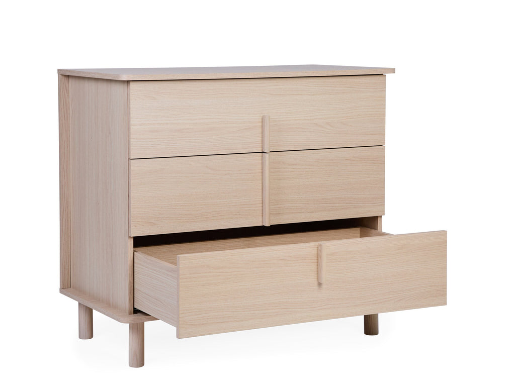 Childhome Nordica Commode 3 Laden Met Verzorgingsunit | Naturel