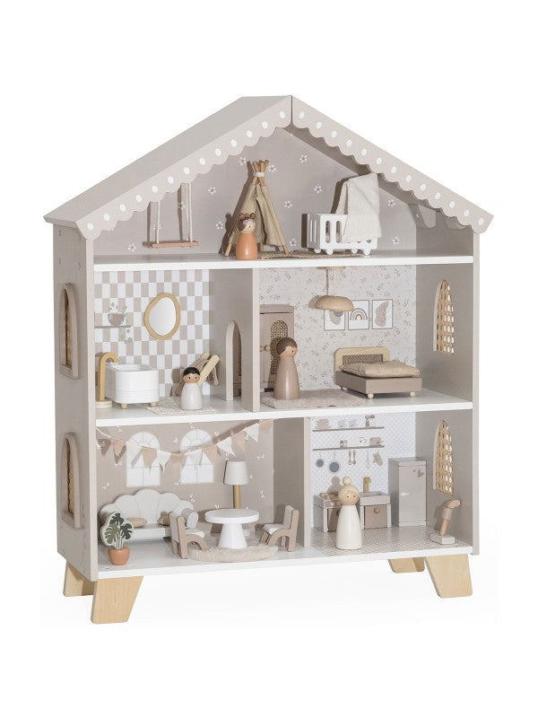 Label Label Houten Poppenhuis | Nougat