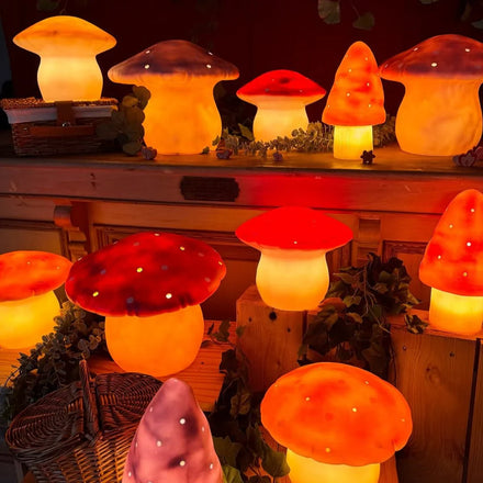 Egmont Toys Nachtlamp Mushroom Medium Mokka 20cm