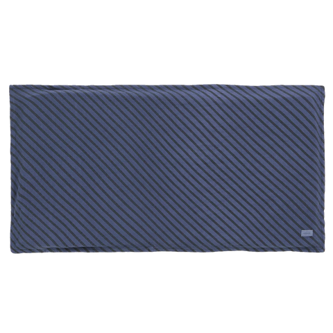 Nobodinoz Landscape Wafel Vloermatras 60x120x4cm | Stripes Cobalt