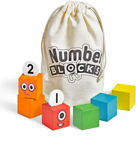 Learning Resources Houten Nummer Blokken | 1 tot 5