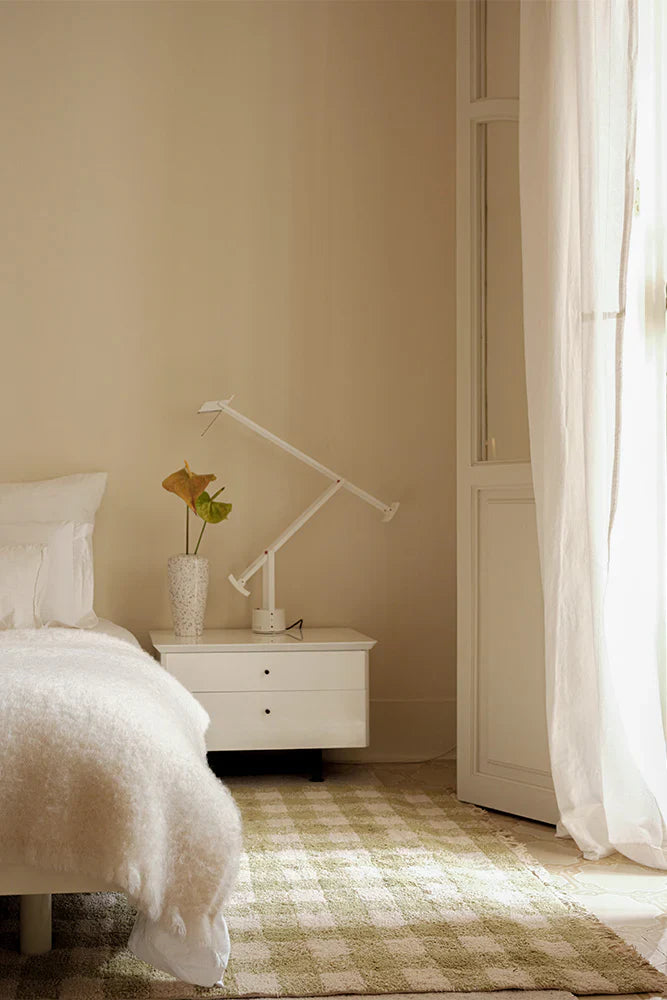 Lorena Canals Machine Wasbaar Tapijt 90x120 cm | Vichy Matcha