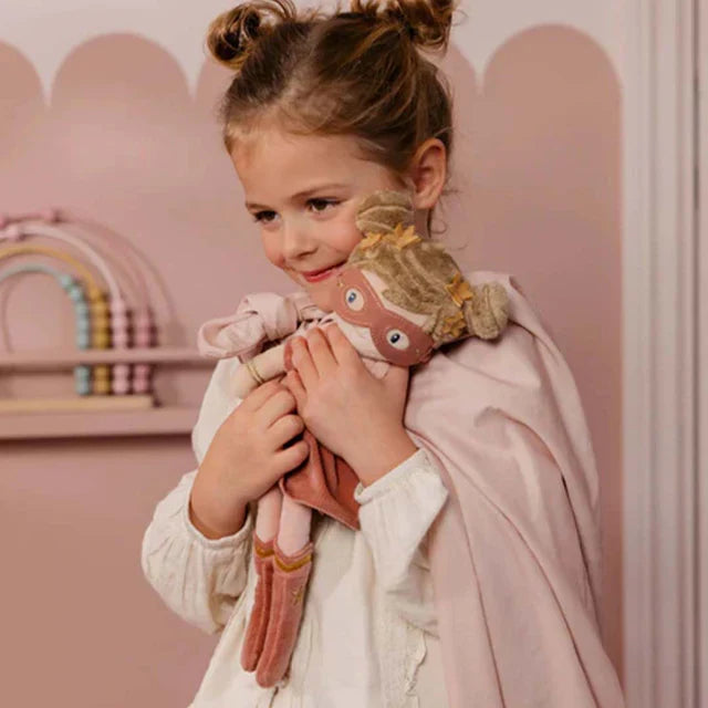 Little Dutch Knuffelpop 35cm | Super Hero Rosa