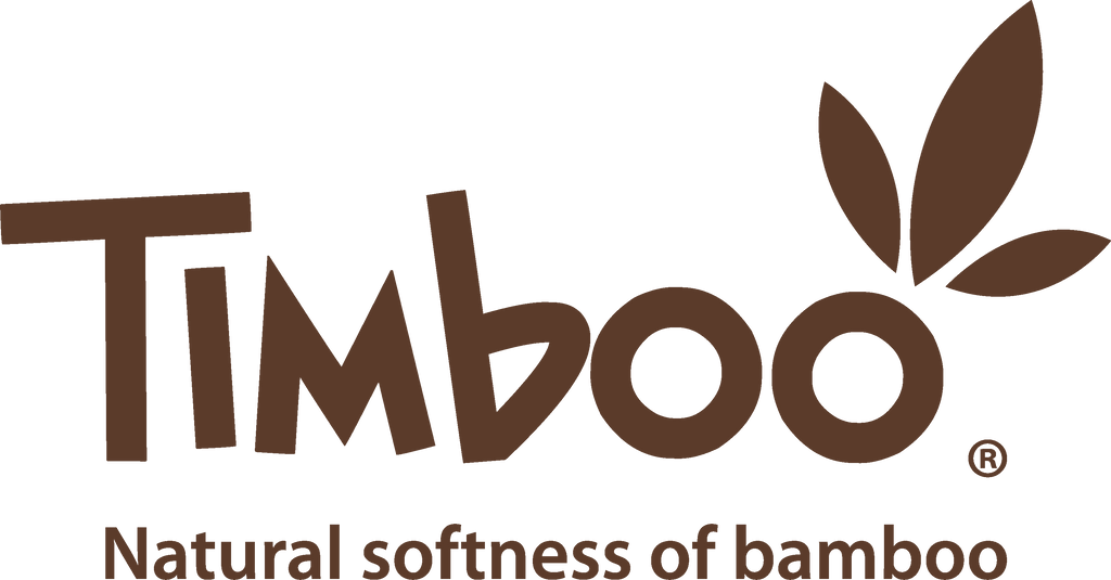 Timboo Slab Bamboo 26x38cm Met Drukknoop | Apricot Blush