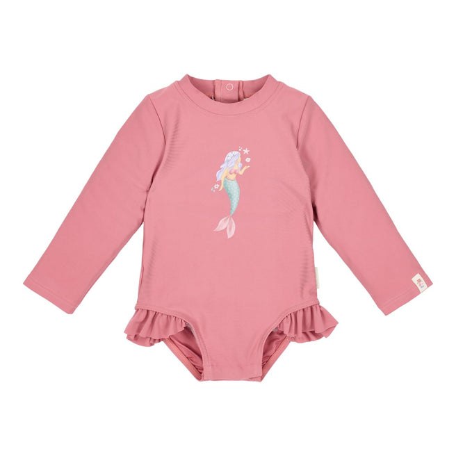 * Little Dutch UV Zwempak Lange Mouwen | Dreamy Pink