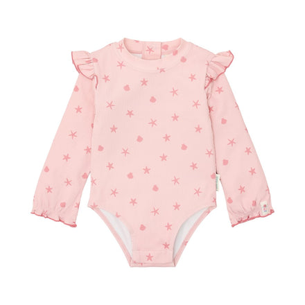 * Little Dutch UV Zwempak Lange Mouwen | Dreamy Seashells